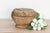 Discover the rustic charm and enduring craftsmanship of traditional artistry with this delightful wooden bowl with lid and...