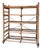 Vintage French Industrial Bakery Rack on Wheels For Sale