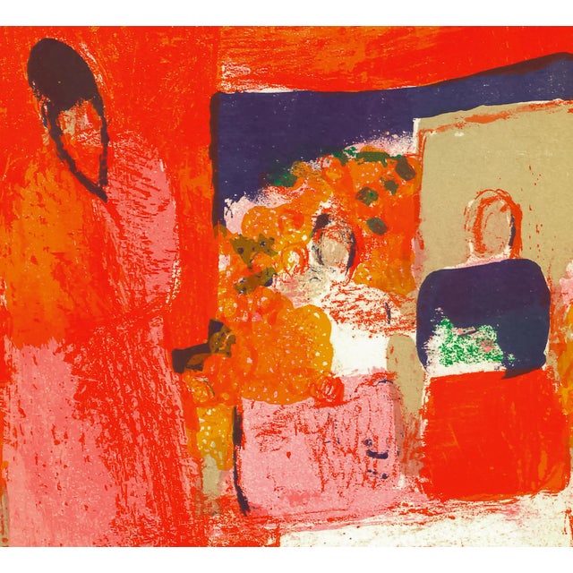 Original lithograph from "Prints from the Mourlot Press", a catalog of an exhibition sponsored by the French Embassy and...