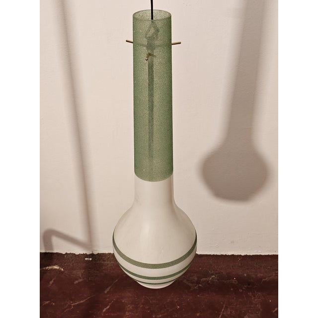 Murano Glass Pendant Lamp, Italy, 1950s For Sale - Image 4 of 6