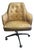 Vintage Stoneville Tufted Camel Swivel Executive Chair, 1970s For Sale