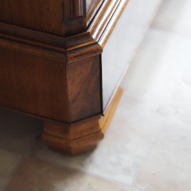 Louis Philippe Chest of Drawers in Walnut Burl, 1860 For Sale - Image 10 of 18