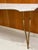 Gilt Iron Console Table With Serpentine Marble Top For Sale - Image 6 of 7