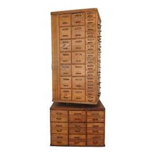 A.r. Brown Perfection Screw & Bolt Cabinet For Sale