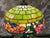 1910s Art Nouveau Wilkinson Co. Floral Stained Glass Table Lamp For Sale - Image 10 of 11