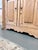 Almond Antique English Pine Four Door Architectural Cupboard Cabinetry For Sale - Image 8 of 9