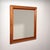 Italian Walnut Mirror, 1970s For Sale - Image 9 of 9