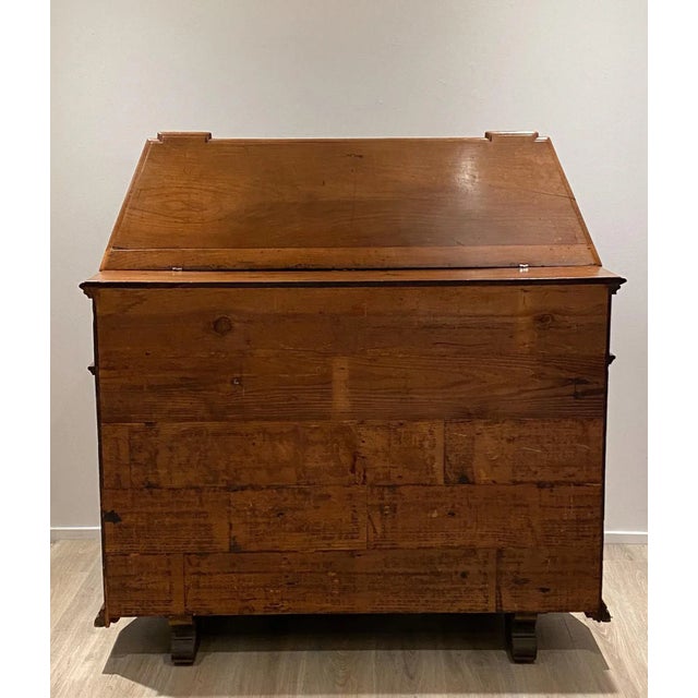 Brown Northern Italian Credenza For Sale - Image 8 of 9