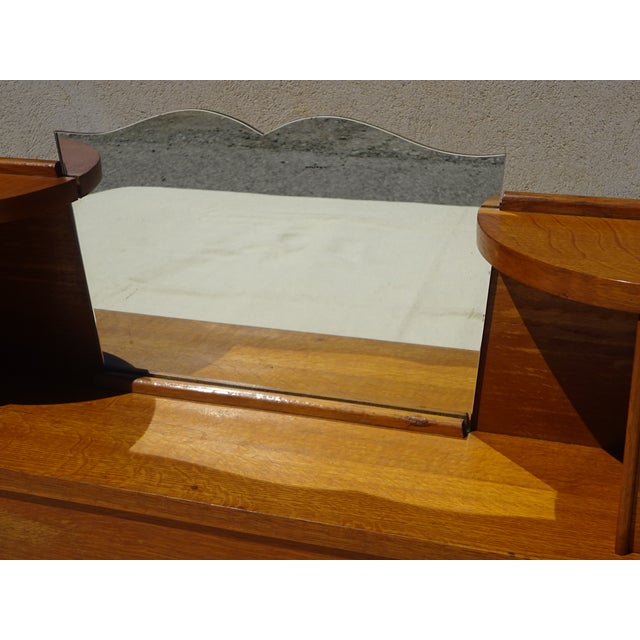 Vintage Light Oak Headboard, 1970s For Sale - Image 11 of 18