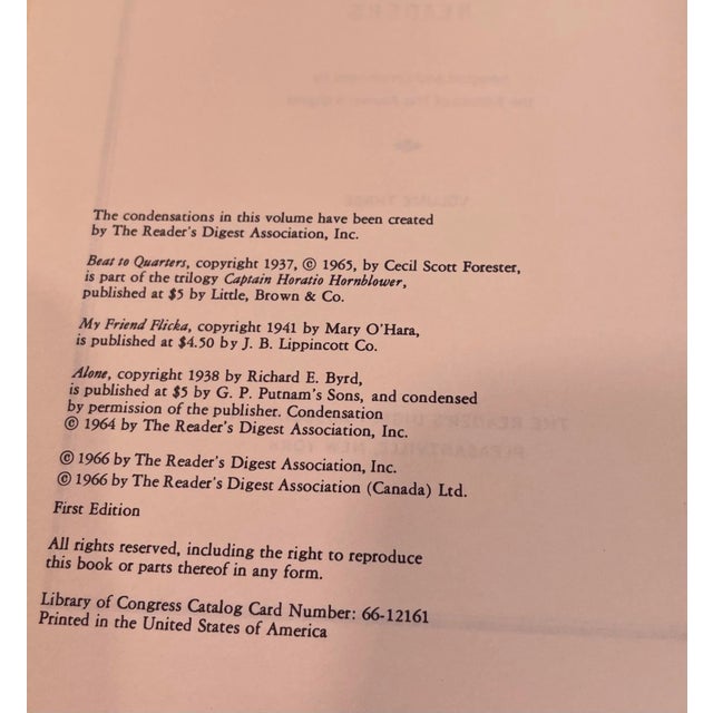 Paper First Edition 1966 Readers Digest “best Loved Books for Young Readers” - Set of 3 For Sale - Image 7 of 10