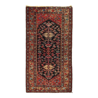 1900s Antique Hamadan Rug For Sale