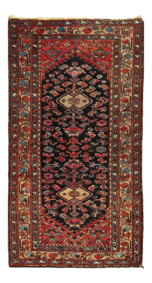 1900s Antique Hamadan Rug