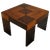 John Widdicomb Natural and Bleached Macassar Ebony and Walnut Coffee Table For Sale