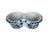 French Country Vintage 1990s Blue and White Double Planter For Sale - Image 3 of 7