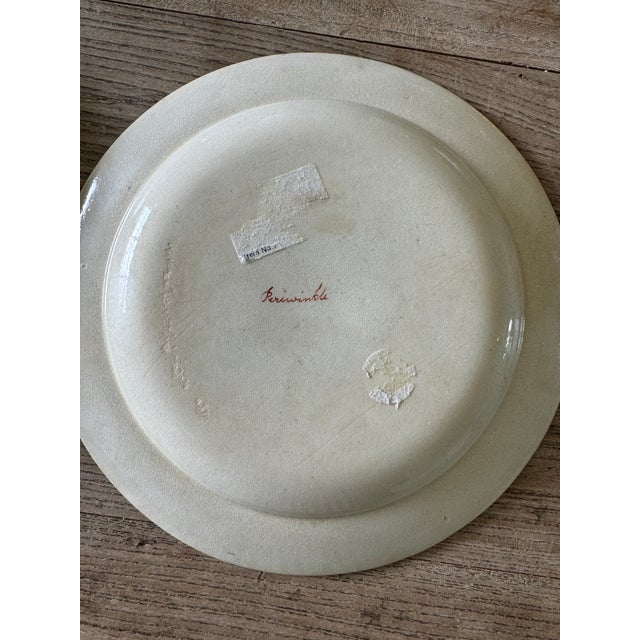 Late 19th Century 1810 French "Creil Et Montereau" Botanical, Pearlware Desert Plate For Sale - Image 5 of 7