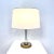 Mid-Century German Table Lamp in Chrome and Brass from Aro-Leuchte, 1971 For Sale - Image 6 of 10