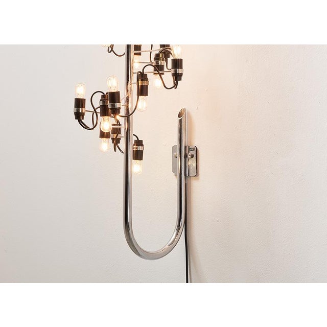 1960s Early Model 226 Wall Lights by Gino Sarfatti for Arteluce, Italy, 1959, Set of 2 For Sale - Image 5 of 10