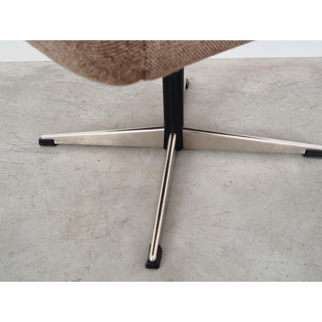 Danish Brown Armchair, 1970s For Sale - Image 14 of 16