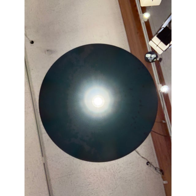 Space Age Saucer Pendant, Matte Black For Sale - Image 10 of 10