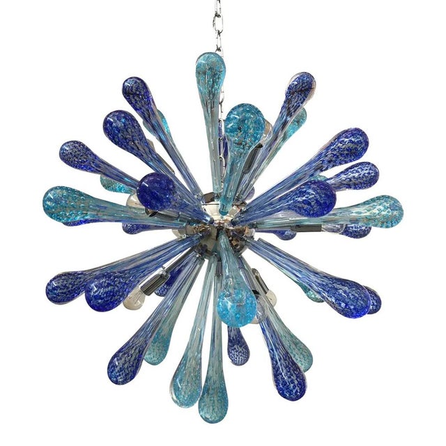 Murano Glass Sputnik Chandelier by Simoeng For Sale - Image 13 of 13