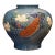 Early 20th Century Japanese Large Ceramic Peacock Decorated Vase For Sale