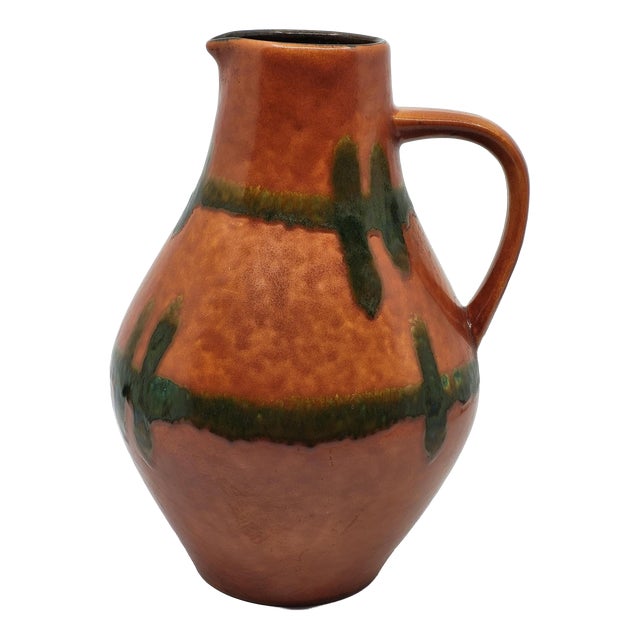 West German Ceramic Vase, 1970s For Sale