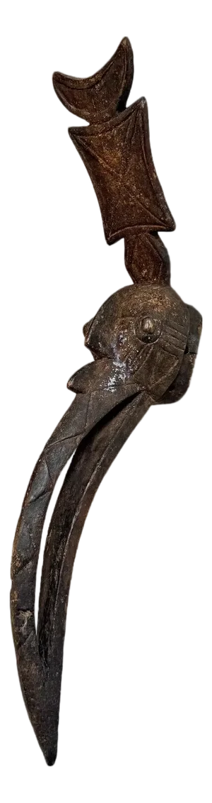 Vintage Burkina Faso Stork Bird Mask