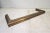 Copper Vintage English Metal Fireplace Fender For Sale - Image 8 of 8
