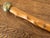 1970s Knobby Cane Walking Stick With Brass Ball Topper For Sale - Image 5 of 7