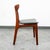 1960s Mid Century Danish Modern Dining Chairs Black Leather Set 2 Pair Teak Elgaard Nm For Sale - Image 10 of 12