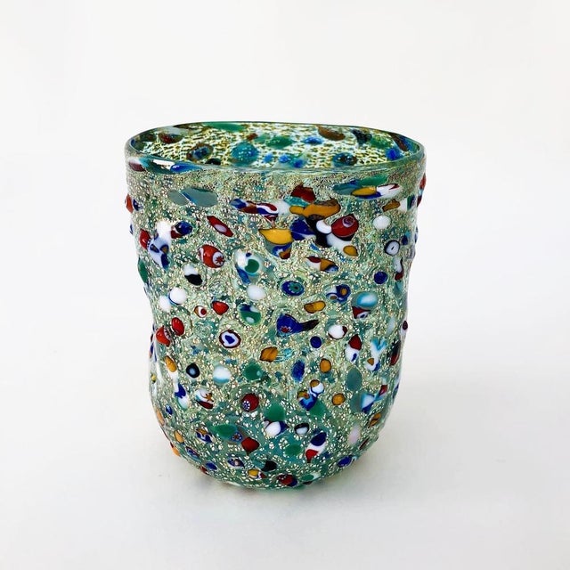 Vintage Italian Murano Glass Water Glasses by Burlesque Verres for Ribes, 2010s, Set of 6 For Sale - Image 17 of 18