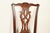 Drexel Heritage Georgian Carved Mahogany Dining Chairs, Set of Four For Sale In South Bend - Image 6 of 13