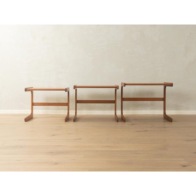 Mid-Century Modern Nesting Tables from Salin Nyborg, 1960s, Set of 3 For Sale - Image 3 of 7