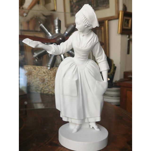 Cité De La Céramique Coedition Marie Antoinette Statue from Mouvements Modernes & Sévres, 1970s For Sale - Image 14 of 14