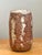 Vintage Brown Textured Studio Pottery Vase For Sale - Image 9 of 12