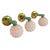 Vintage Art Deco Wall Lamps with Pink Mottled Glass Shades, 1890s, Set of 3 For Sale - Image 15 of 15