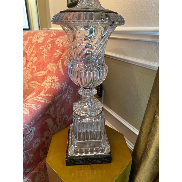 Paul Hanson Vintage 60s Paul Hanson Glass Lamp For Sale - Image 4 of 8