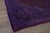 Early 20th Century Vintage Purple Overdyed Distressed Handmade Wool Rug For Sale In New York - Image 6 of 7