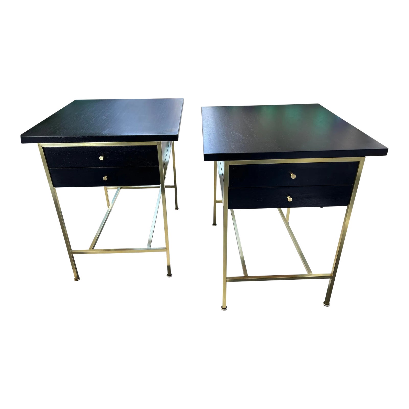 1960s Paul McCobb Bed Side Tables a Pair Chairish