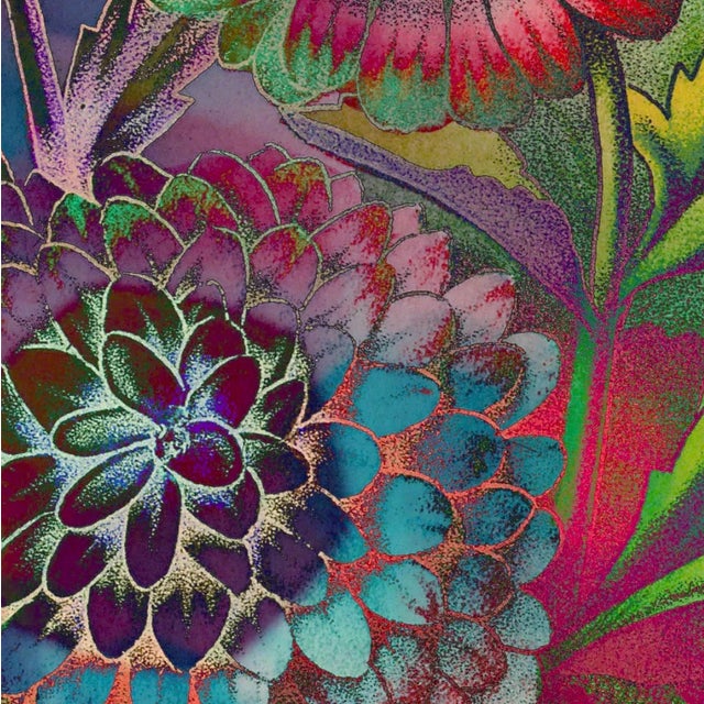 Antique 'Mums' Archival Print For Sale - Image 4 of 4