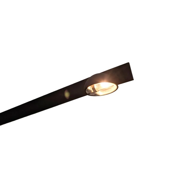 Black Italian Table Lamp by Mario Barbaglia and Marco Colombo For Sale - Image 8 of 10