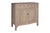 Contemporary Three Drawer Two Door Server in Bleached Elm For Sale - Image 3 of 8
