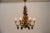 Metal Huge Floral 6-Light Fruit Strand Hanging Lamp by Hans Kögl, Germany, 1970s For Sale - Image 7 of 13