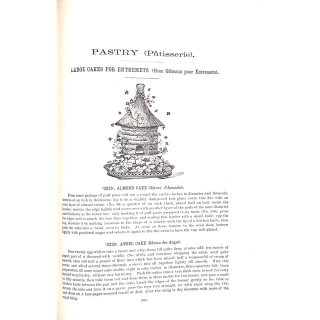 Paper "The Epicurean: A Complete Treatise of Analytical and Practical Studies on the Culinary Art" 1920 Ranhofer, Charles [Delmonico's] For Sale - Image 7 of 11