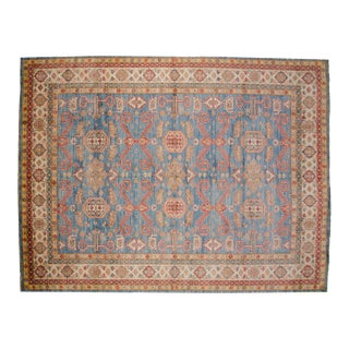 New Fine Pakistani Caucasian Design Carpet - 9'11" X 13' For Sale