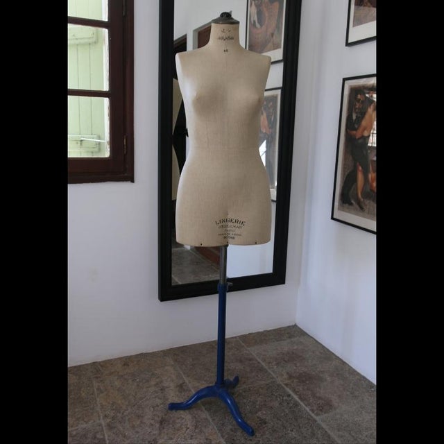 Metal French Mannequin from Siegel & Stockman, 1950s For Sale - Image 7 of 13