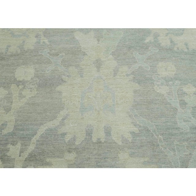 Turkish Oushak Rug 9'10" x 13'11" #18671 For Sale In Houston - Image 6 of 8