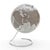 White Cosmo Globe in Grey by Zoffoli Mappamondi For Sale - Image 8 of 8
