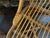 Franco Albini Pair of Vintage Albini Style Italian Bent Bamboo Rattan Chairs For Sale - Image 4 of 18