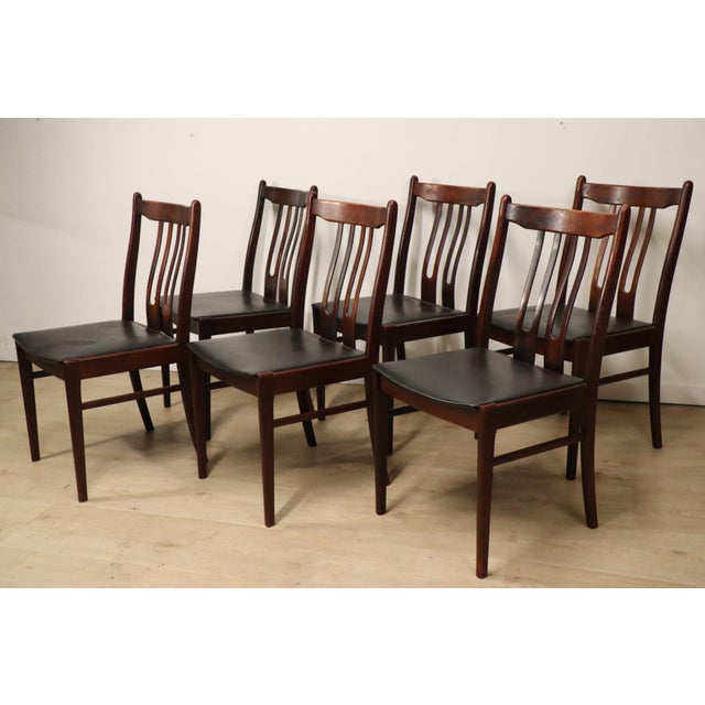 Scandinavian Rosewood Chairs, 1960, Set of 6 For Sale - Image 13 of 18